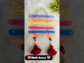 wall hanging decor 🩷💚#diy #youtubeshorts #craft #wallhanging @CrafterAditi