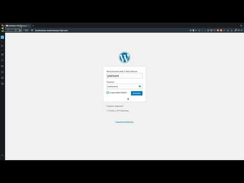 WordPress Login & Dashboard | WordPress Schulung