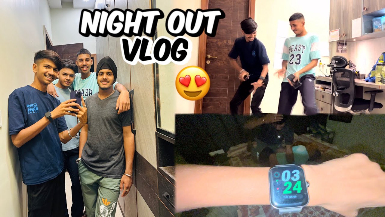 NIGHT OUT VLOG WITH MY BROTHERS 😍 - YouTube