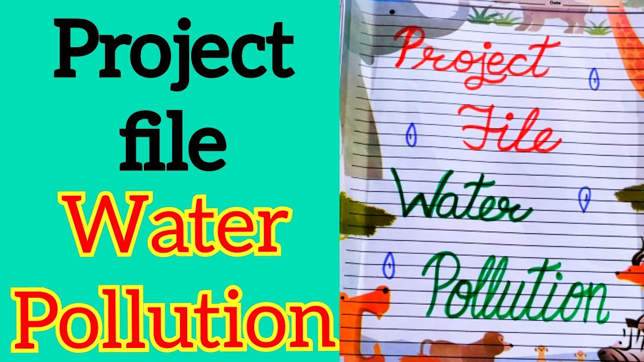 assignment on water pollution pdf