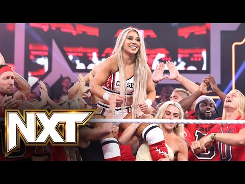 Thea Hail celebrates her big win with the Chase U Student Section: WWE NXT highlights, June 6, 2023