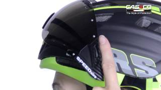 Visier - SPEEDmask - richtig öffnen (lift up properly)