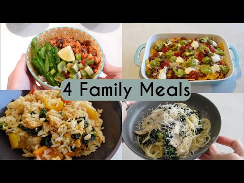 4 EASY FAMILY MEALS | WHAT I FEED MY FAMILY DURING THE WEEK | Kerry Whelpdale