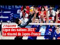 Volley  ligue des nations 2023  contre un japon invaincu la france enchane une nouvelle dfaite