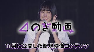 のぎ動画 11月度最新ラインナップ