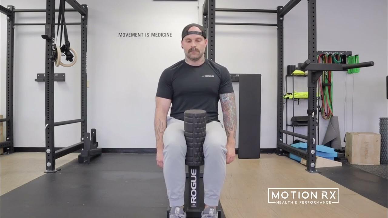 SEATED FOAM ROLLER ADDUCTOR ISOMETRIC SQUEEZE YouTube