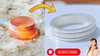 How to Make Silver Signet Ring. Beautiful Silver Ring Making Process. AR Jewellery।