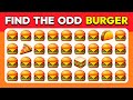 Find the odd one out  junk food  fast food edition  easy medium hard levels