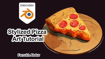 Stylized Pizza Art Tutorial - Blender