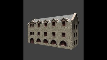 Blender 3D Mega Tutorial St.Michel optimize herrenhaus