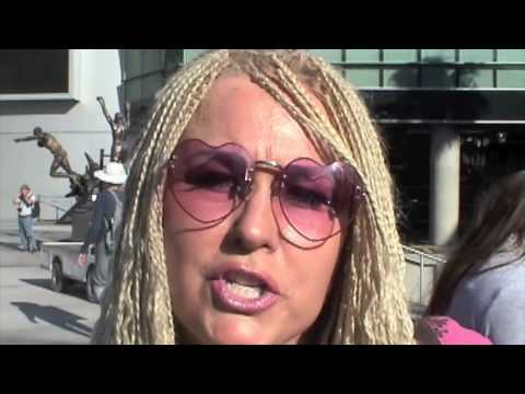 Circus Protest with Olivia Munn and others 2010