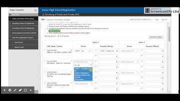 Encoding of Public and Private School