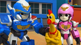 Игрушечный полицейский 🤖 Что известно курице (8 серия) 🤖 Мультфильм для детей