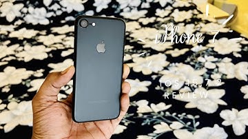 iPhone 7 Review on ios 15.7.2 | Jet Black 128gb