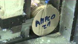 Pe-Tra Band Saw Machine Cuts Ampco 21 At Akrapovič