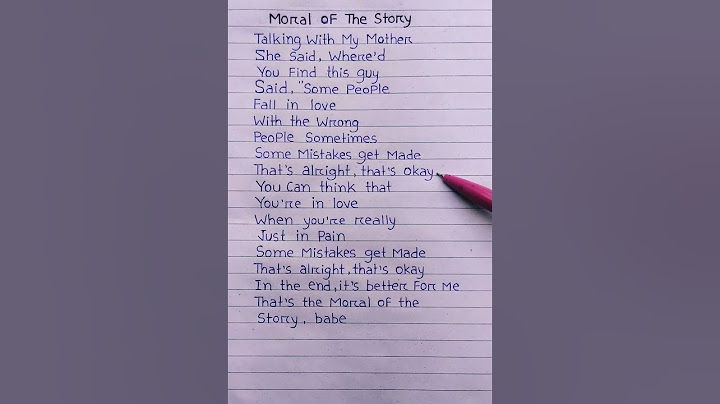 Ashe - Moral of the Story (Lyrics) #viralsong #ytshorts #shortsfeed 1Million 🤩🤩 Views
