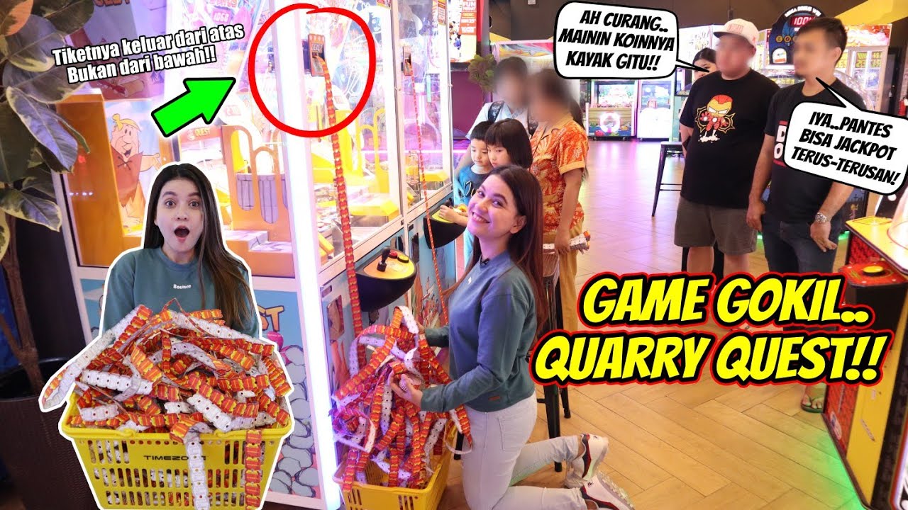 GARA-GARA MESIN JACKPOT QUARRY QUEST..MAU BERAPAPUN KERANJANG TIKET BISA DIDAPETIN!! *No Clickbait