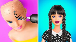 NEW AWESOME HAIRSTYLE FOR DOLL | From Nerd To Popular With Hacks From Tiktok by TeenVee