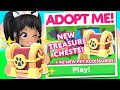 *NEW* PET TREASURE CHESTS +40 New Pet Accessories in Adopt Me! (roblox)