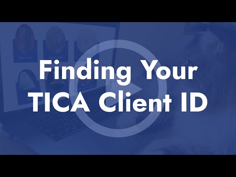 Finding Your TICA Client ID