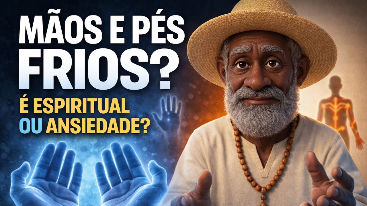 Mãos e Pés Frios no Médium: É Energia ou Ansiedade?