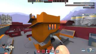 Team Fortress 2 cp_orange map 100% crit gameplay