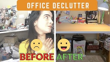 Cleaning Out My Office: Declutter and Organize with Me (Part 1)