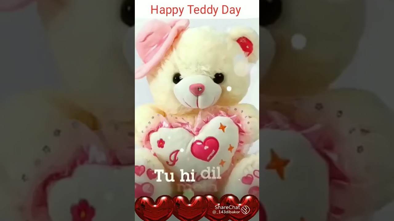 Happy teddy day.... friends 💝
