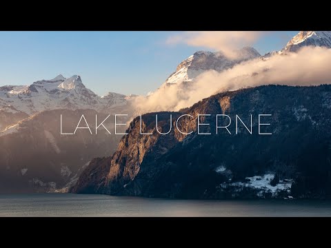 Lake Lucerne Switzerland 4k Cinematic Dji Drone video