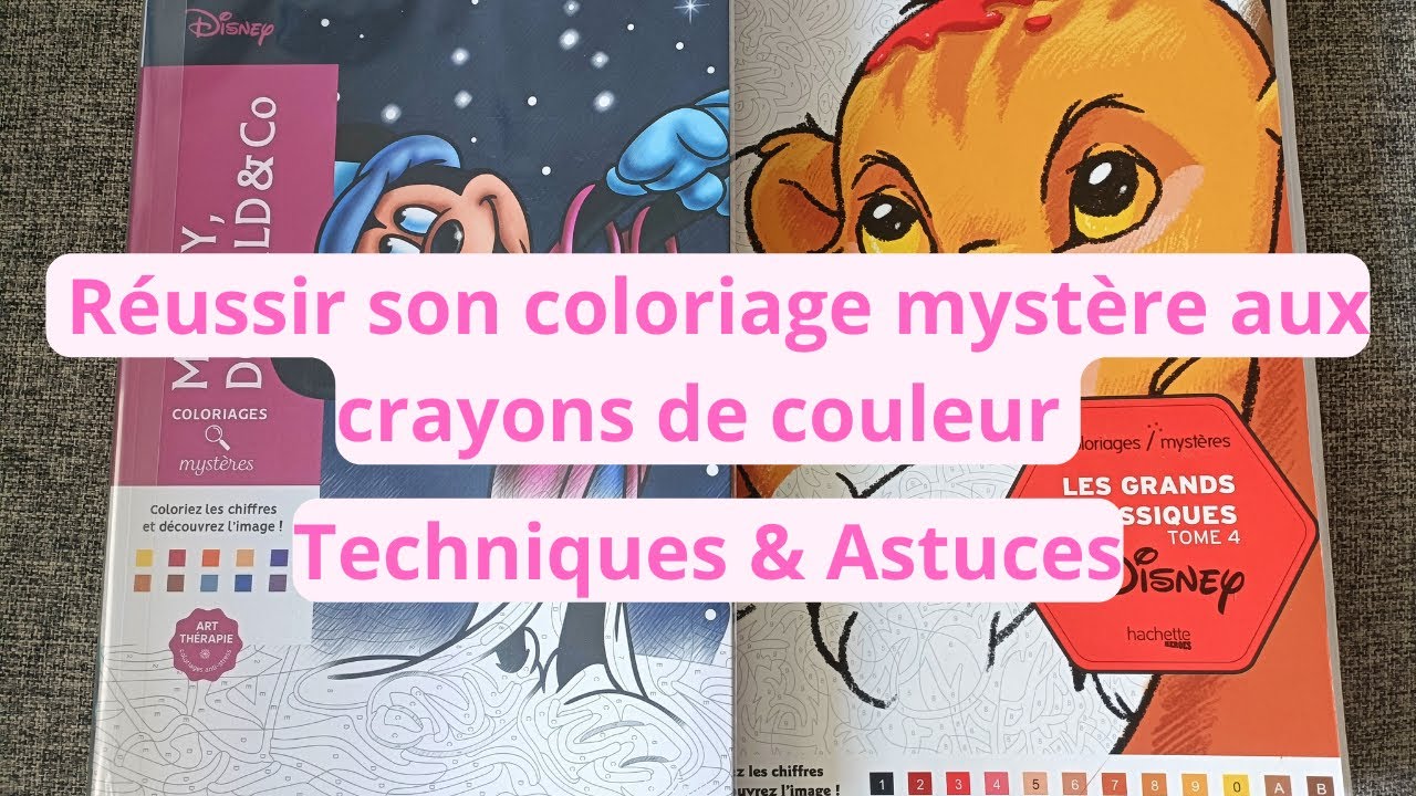 Réussir Son Coloriage Mystère Aux Crayons De Couleur : Techniques & Astuces  