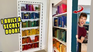 I Built A Secret Bookshelf Door In My House