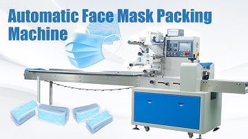 Face Mask Packing Machine | Automatic Pillow Type Wrapping Machine
