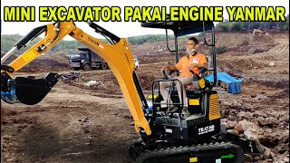 Mini Excavator: Suitable for use in narrow areas!!!