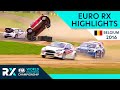 World rx of belgium 2016 at mettet  2016 fia european rallycross championship highlights