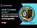 How to make a bluetooth speaker| cardboard craft| @CircuitCreation-RN