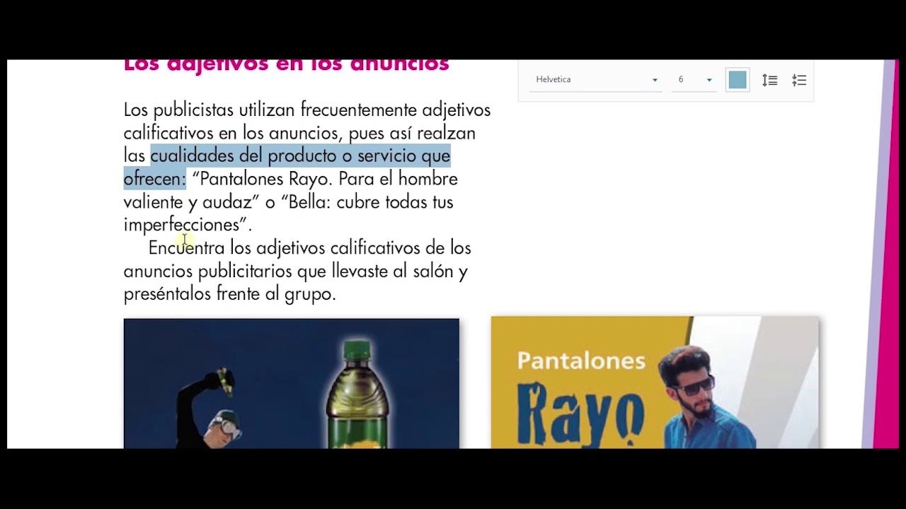 Slogan, publicidad engañosa y los adjetivos calificativos - YouTube