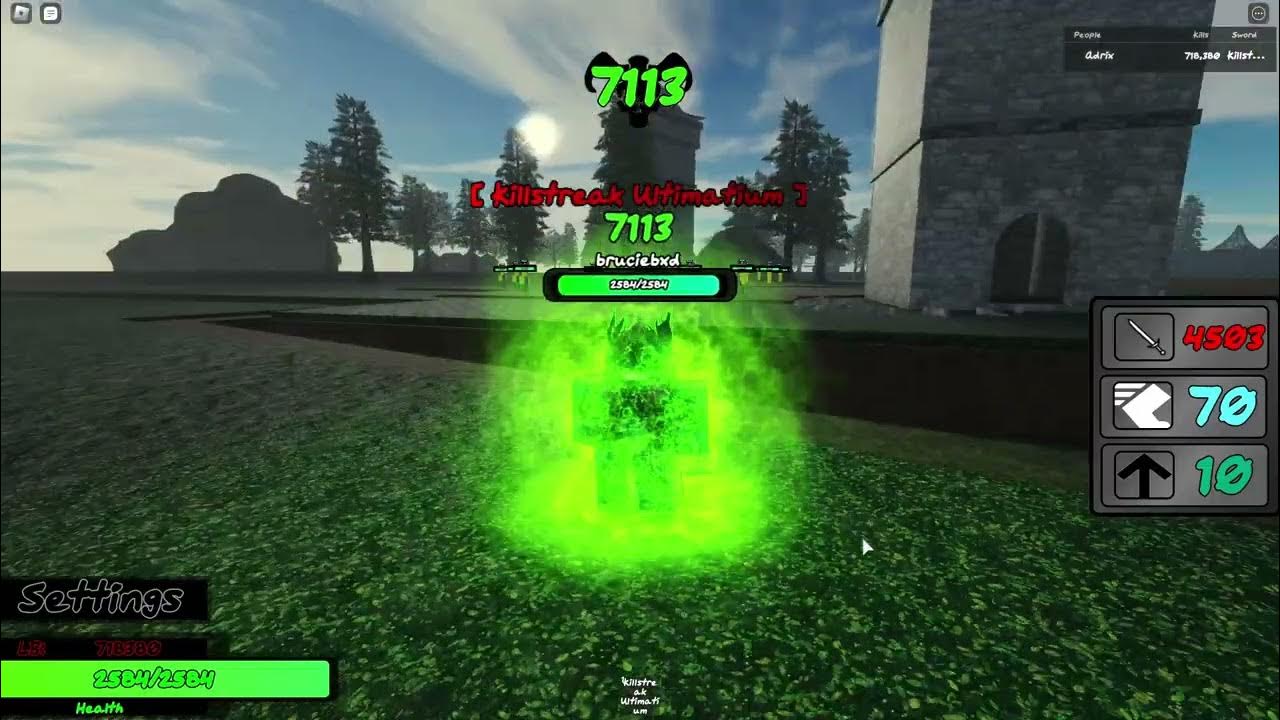 Killstreak swords v4 killstreak ultimatum sword showcase with