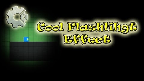 Construct 2 - How to make a quick and easy cool flashlight effect.