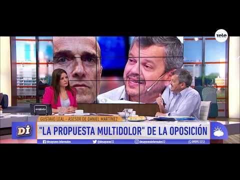 Gustavo Leal: "Me encantaría debatir con el eventual ministro del Interior"