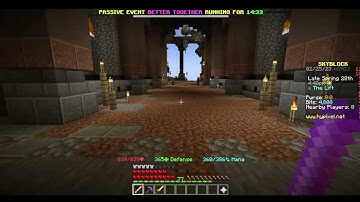 How To Get To The Lava Springs In Hypixel Skyblock