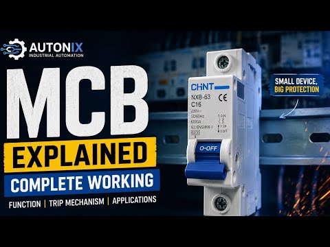 MCB Explained | How a Miniature Circuit Breaker Works ⚡
