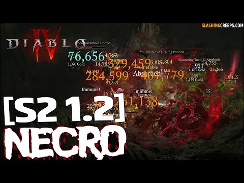 Meilleur Build Nécromancien Sang Diablo 4 Saison 2 Patch 1.2, la