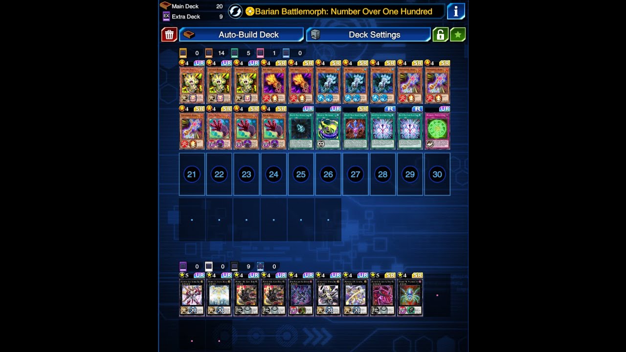 YuGiOh Duel Links Hand Decklist Trial 1
