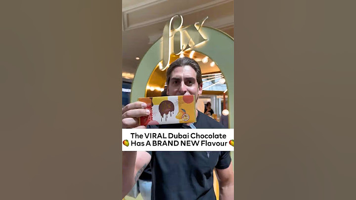 The VIRAL Dubai Chocolate Has A BRAND NEW Flavour