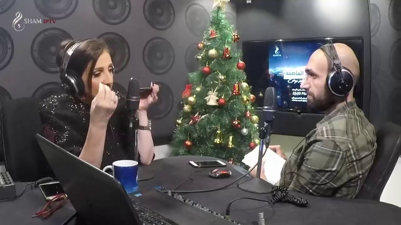 الفنانة وفاء موصللي مع عطيّة عوض