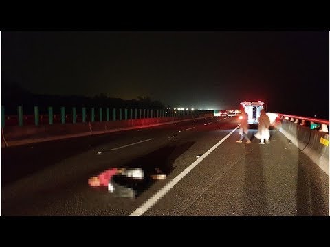 國道下車綁東西挨撞 夫當場慘死、妻送醫不治 | 聯合新聞網