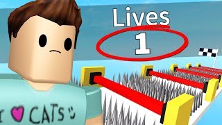 1 LIFE OBBY IN ROBLOX