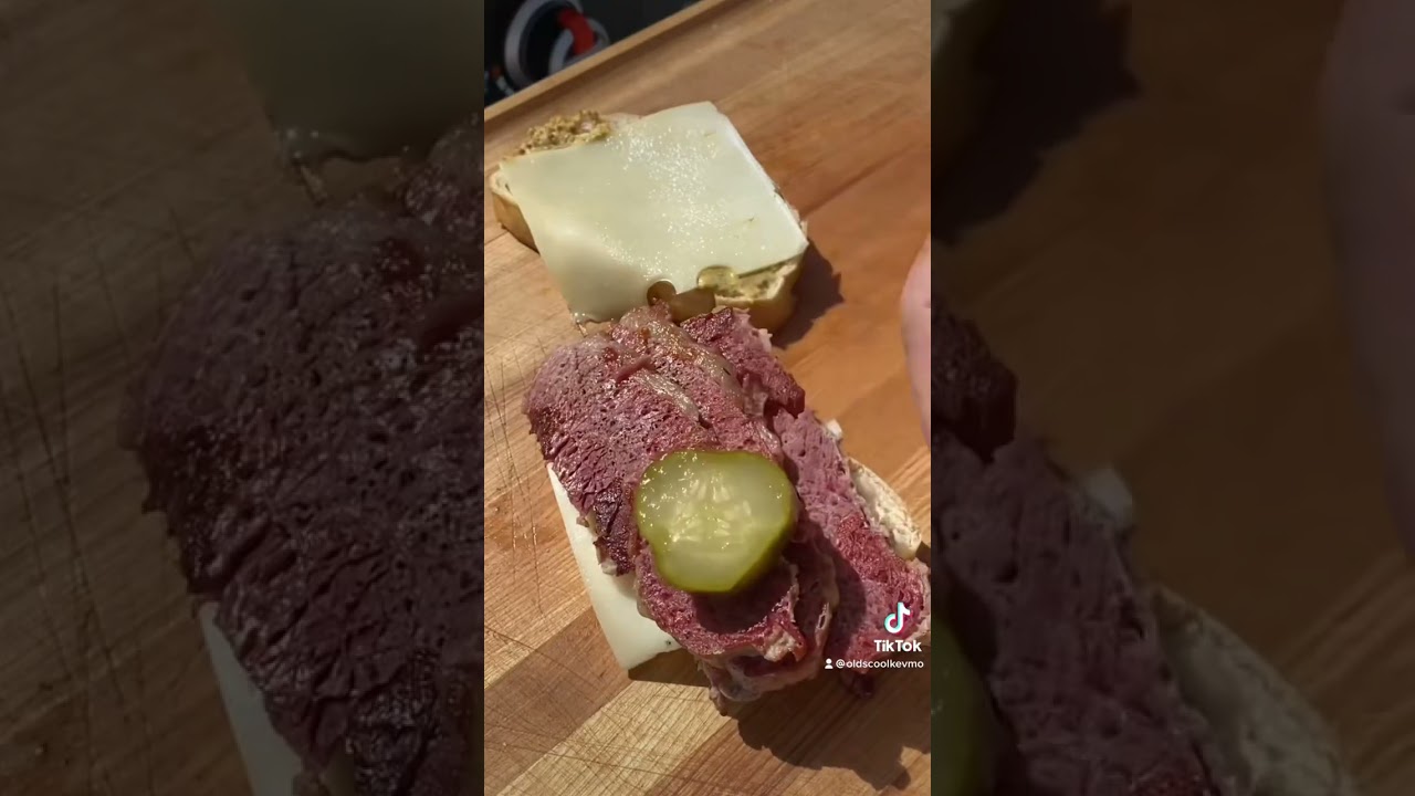 Corned Beef Sandwich with Boozy Pickles YouTube