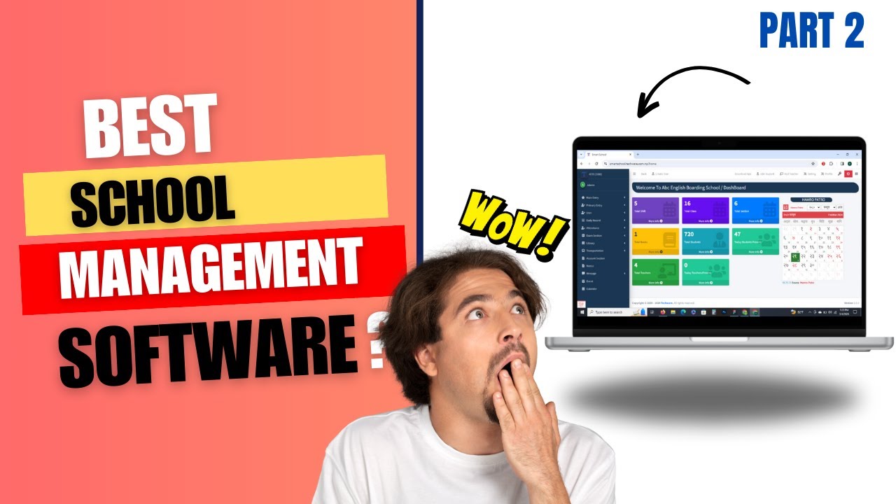 How to use School Management Software? | Part 2: Introduction to Techware's Smart School Software..