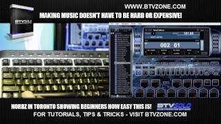 BTV Solo Beat Making Software - Intro & Quick Start